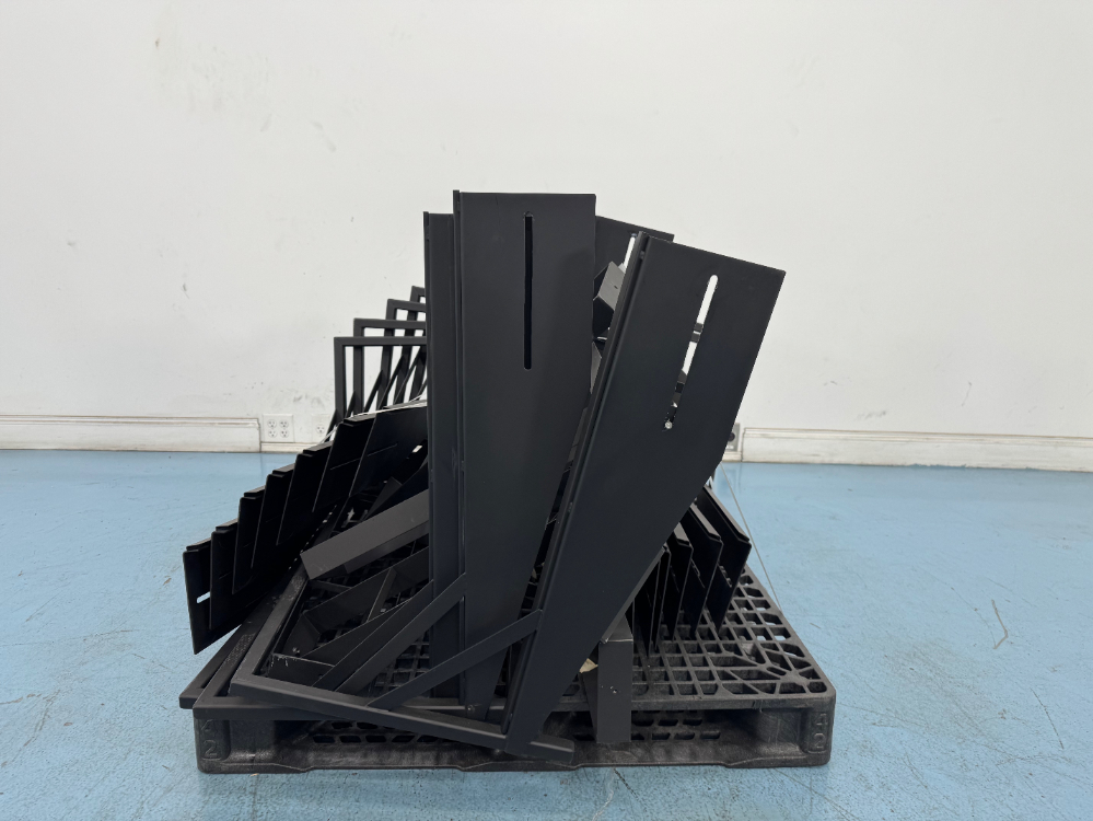 Image of Black Metal Racks